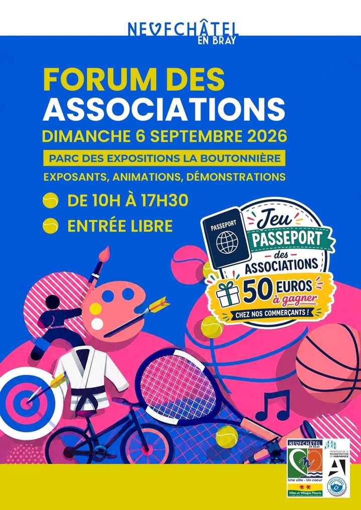 ✨️ Retrouvez nous demain au forum des associations &agrave; la Boutonni&egrave;re de Neufch&acirc;tel d&egrave;s 10h&hellip;